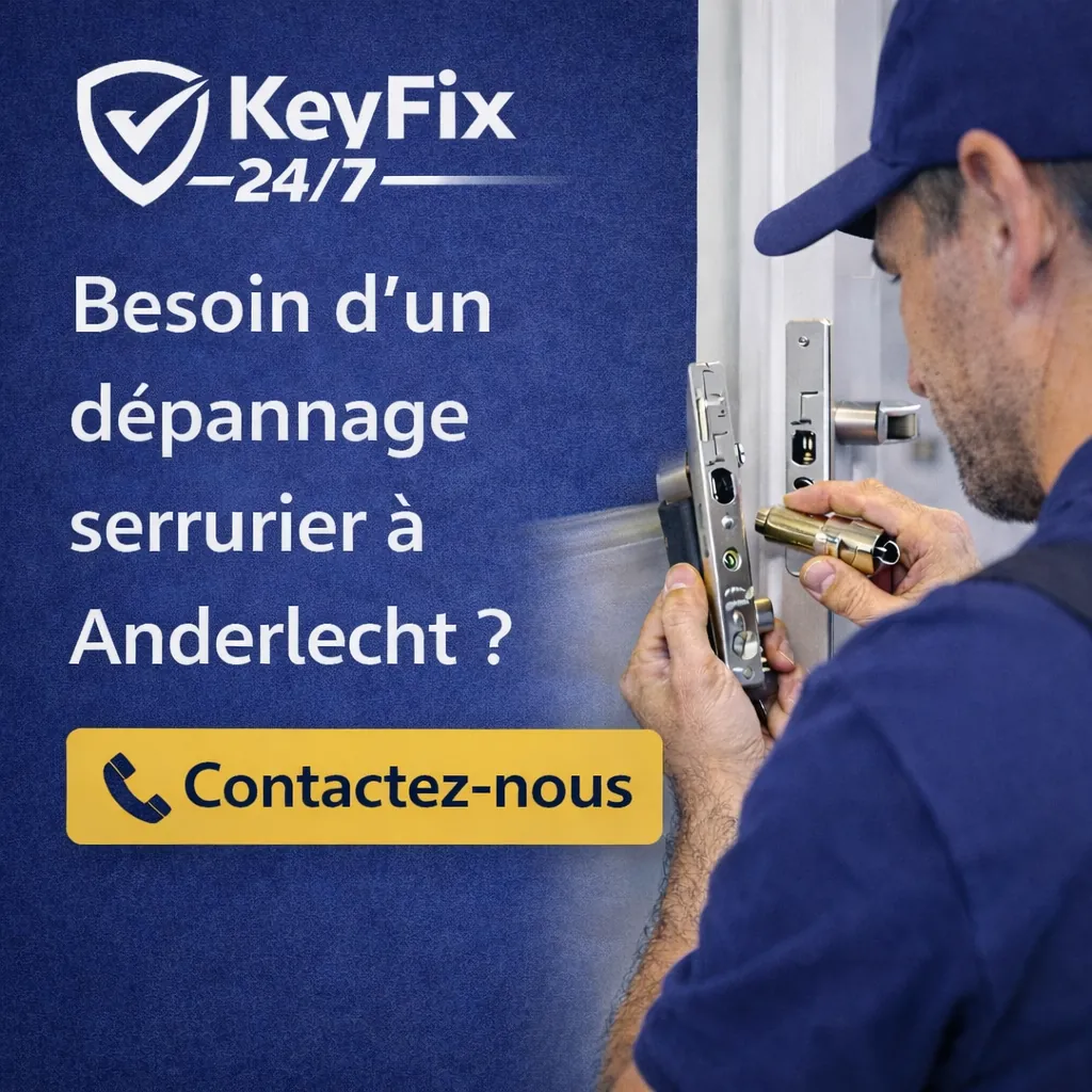 Serrurier Anderlecht dépannage rapide