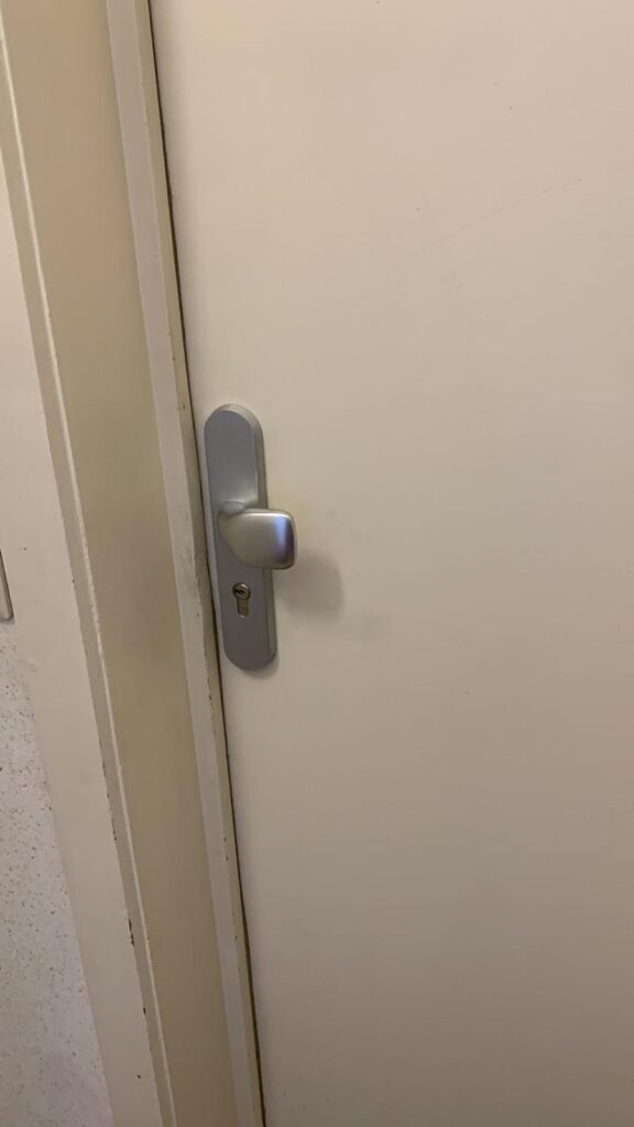 Porte fermée à clé Bruxelles